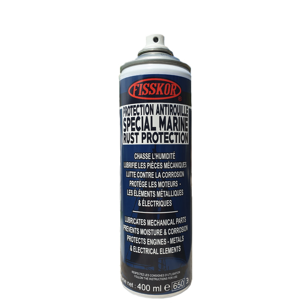 PROTECTION ANTIROUILLE SPÉCIAL MARINE  Spray aérosol anti-corrosion p –  FISSKOR